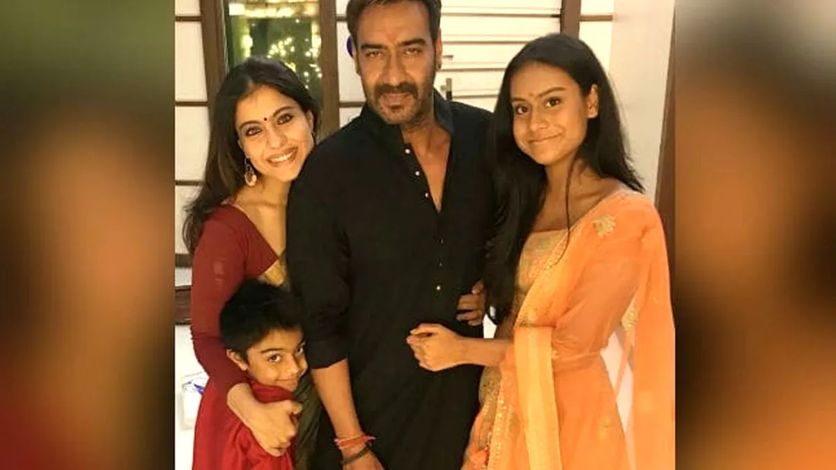 Ajay Devgn with family- India TV Hindi