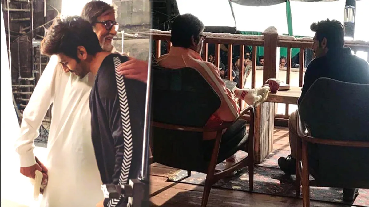 अमिताभ बच्चन और कार्तिक आर्यन- India TV Hindi
