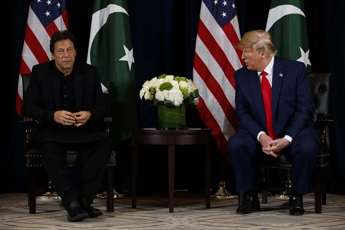 Donald Trump meets Imran Khan- India TV Hindi