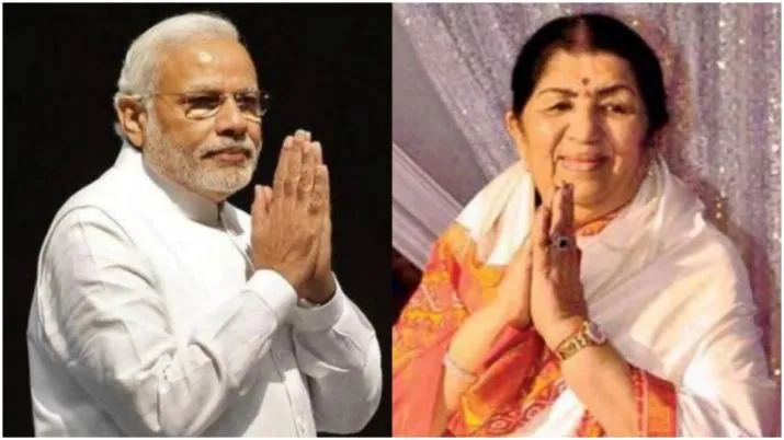 PM Modia and Lata Mangeshkar- India TV Hindi