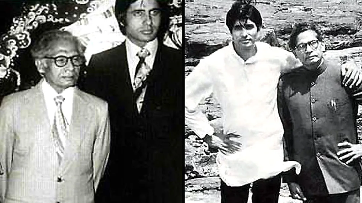 Amitabh Bachchan with father Harivansh Rai Bachchan- India TV Hindi