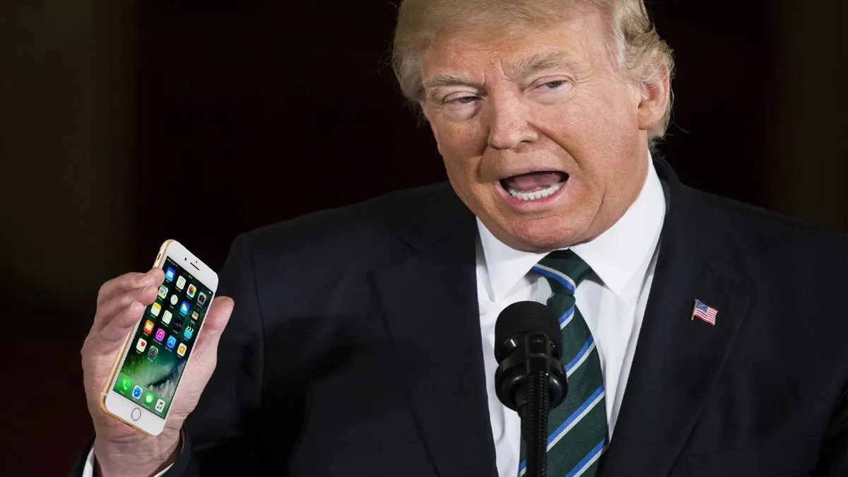 Donald Trump wants iPhone home button back- India TV Paisa
