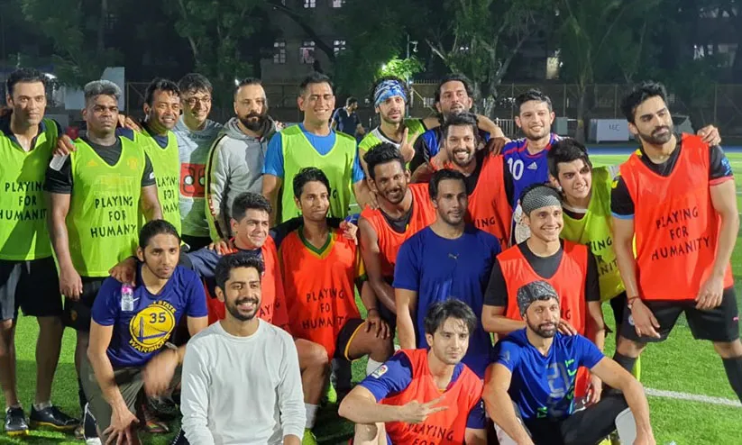 charity football match team - India TV Hindi