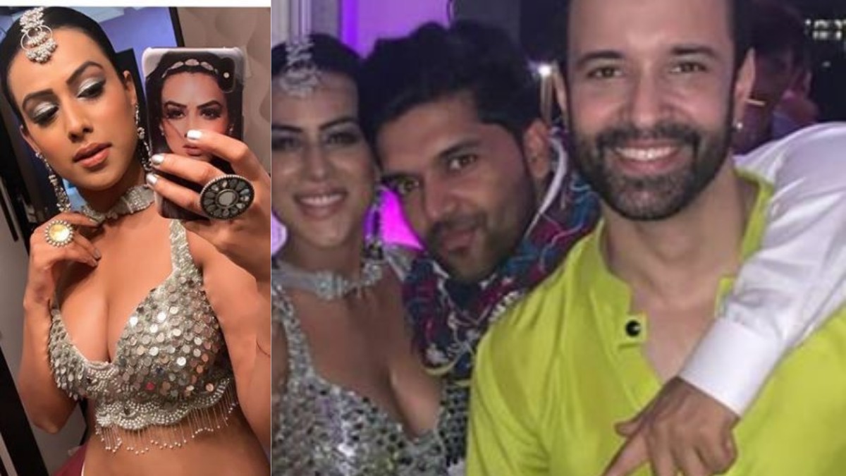 Nia Sharma Dance With Guru Randhawa At Diwali Party द व ल प र ट म ग र र ध व स ग जमकर झ म न य शर म India Tv Hindi News