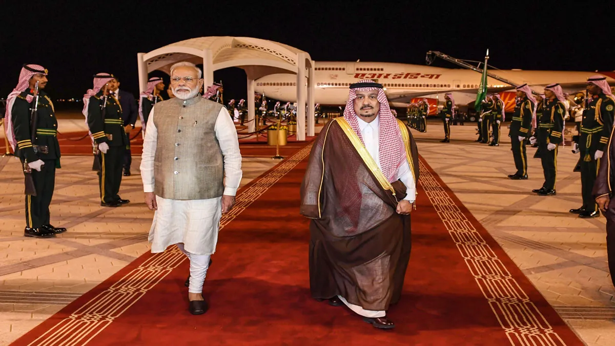 Prime Minister Narendra Modi in Riyadh- India TV Hindi