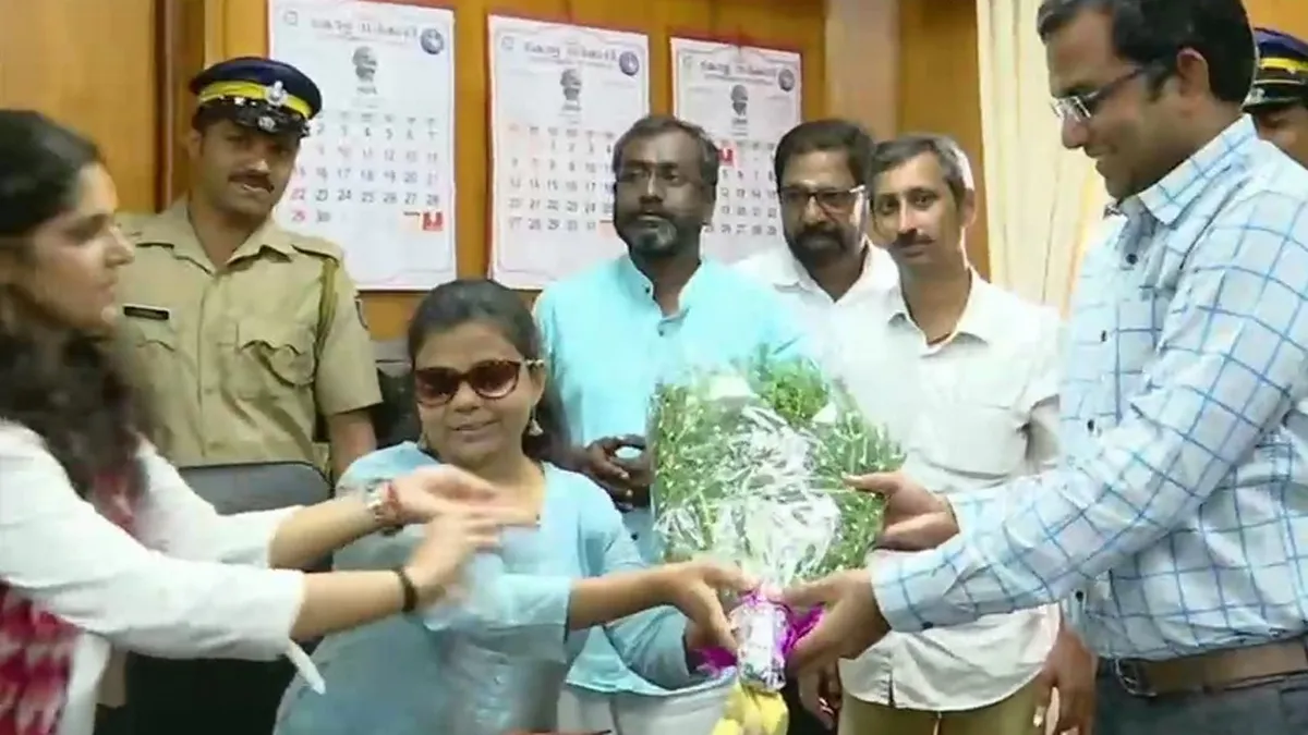 Pranjal Patil, India’s first visually challenged woman IAS officer | ANI- India TV Hindi