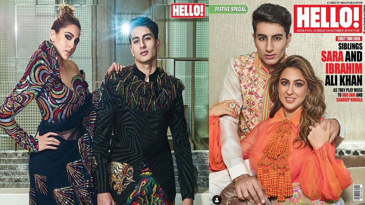 Sara ali khan and brother ibrahim ali khan come together...- India TV Hindi