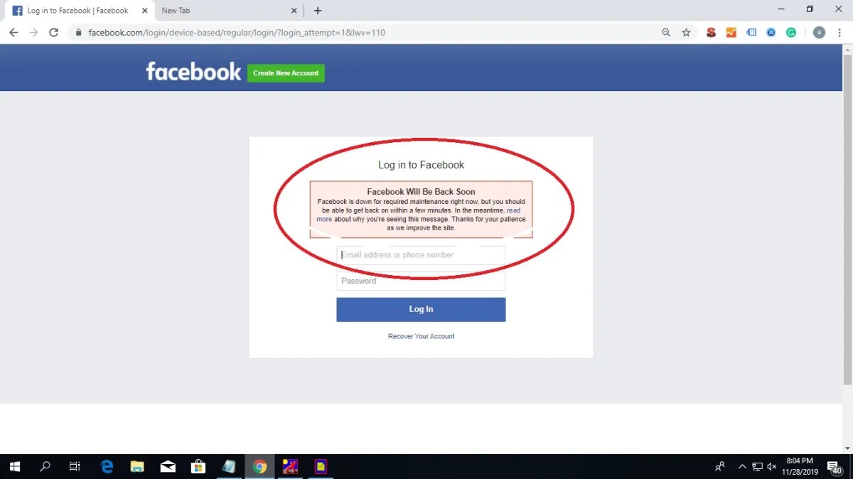 facebook server down- India TV Paisa