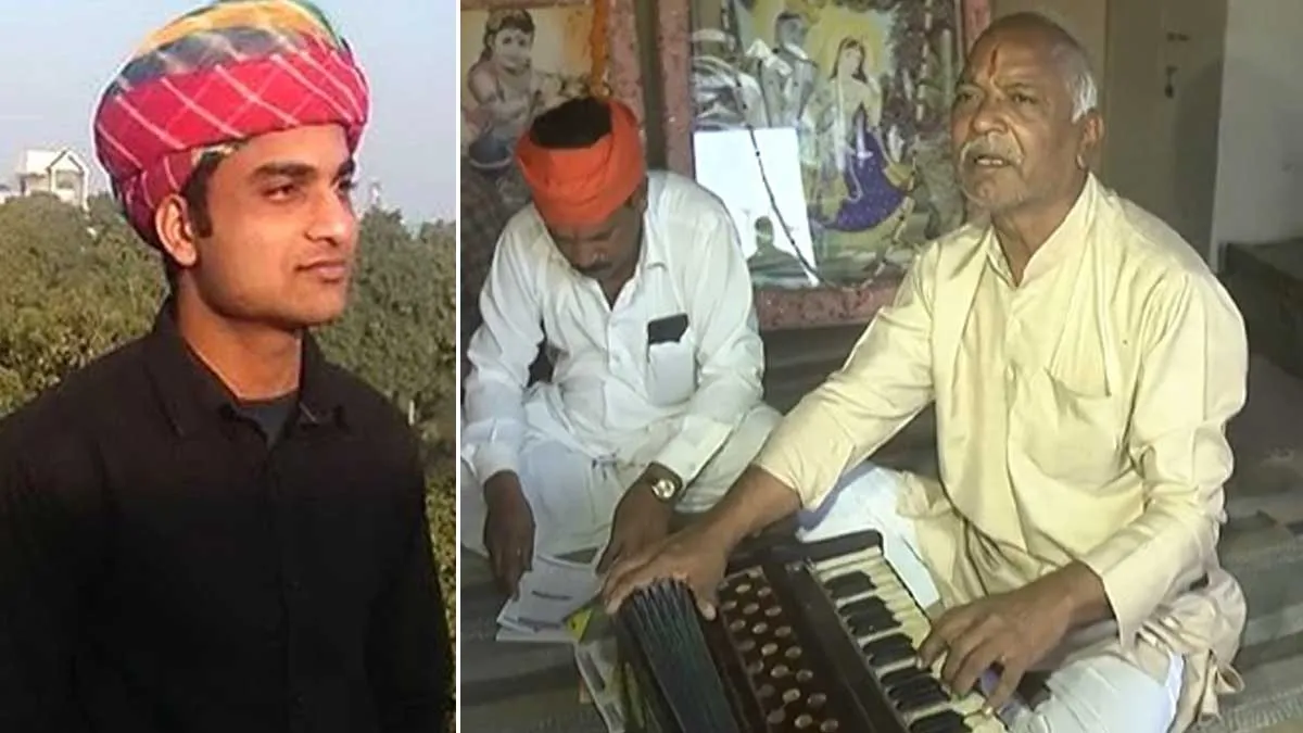 father of bhu professor feroz khan sings bhajan- India TV Hindi