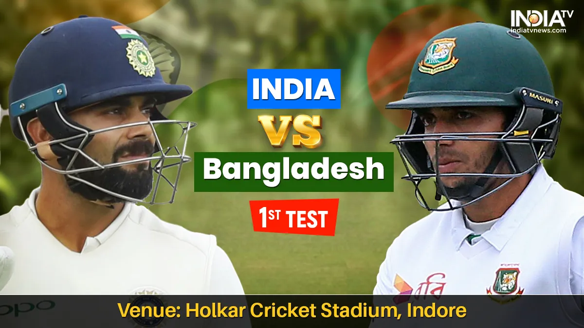 भारत बनाम बांग्लादेश लाइव क्रिकेट स्ट्रीमिंग, भारत बनाम बांग्लादेश फर्स्ट टेस्ट मैच स्ट्रीमिंग ऑनलाइ- India TV Hindi