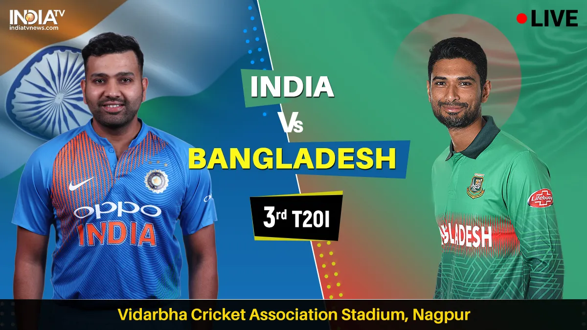 India vs Bangladesh 3rd T20I on Star Sports, Hotstar, DD Sports, Jio TV - बांग्लादेश के क्रिकेट प्रे- India TV Hindi