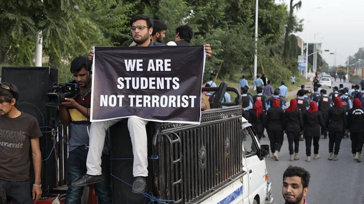 Pakistan students, Pakistan students protest, Pakistan, Students- India TV Hindi