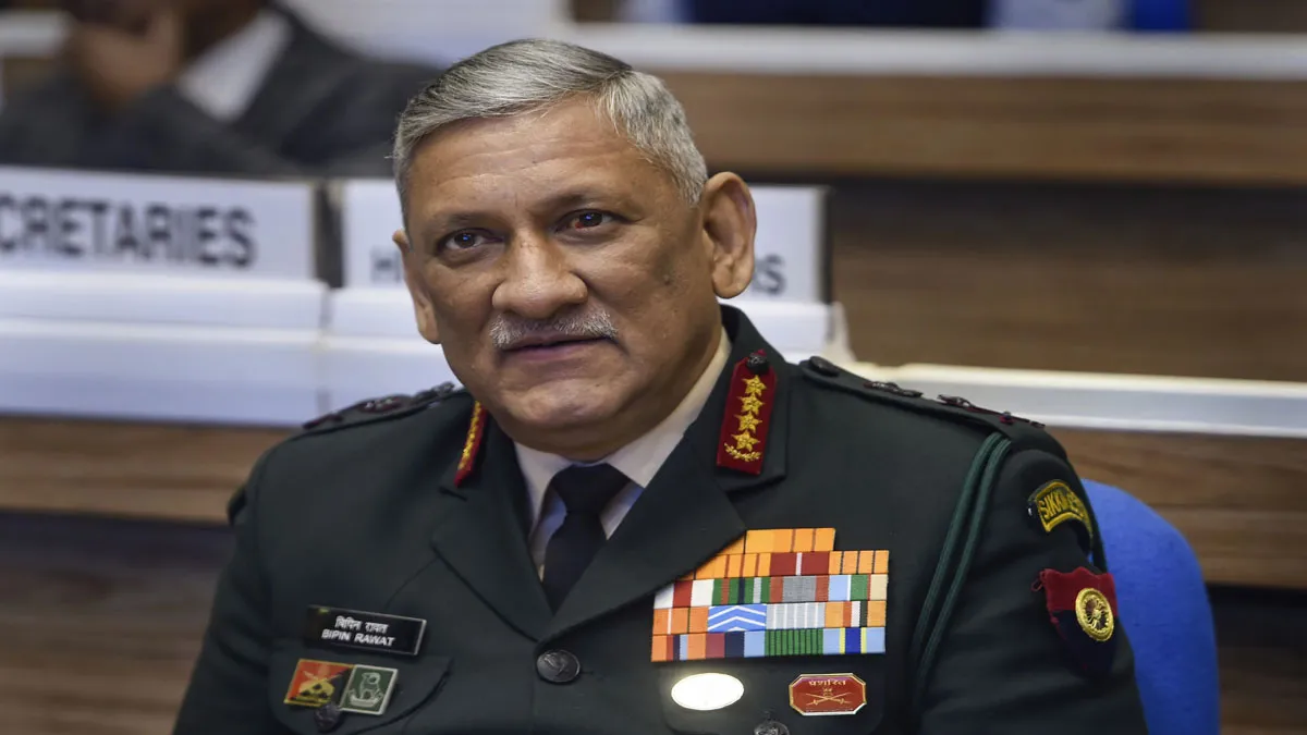 Gen Bipin Rawat, Chief of Defence Staff- India TV Hindi