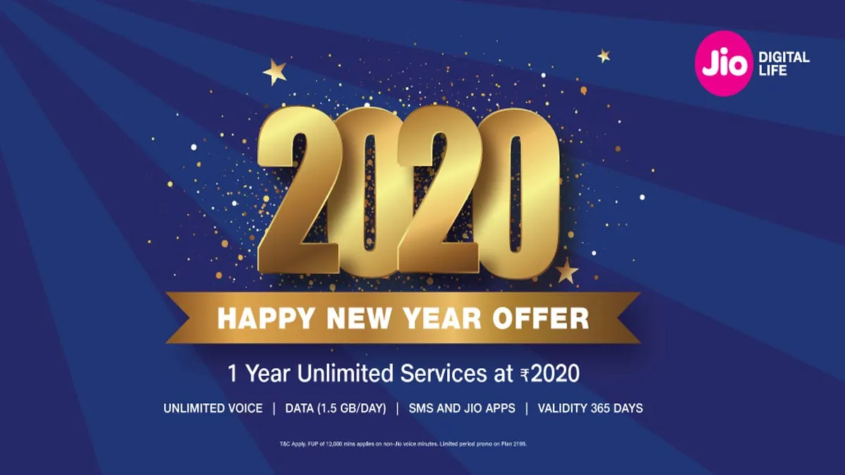 Jio unveils 2020 Happy New year offer- India TV Paisa