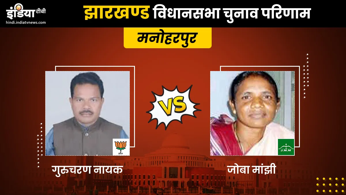 Manoharpur Constituency result- India TV Hindi