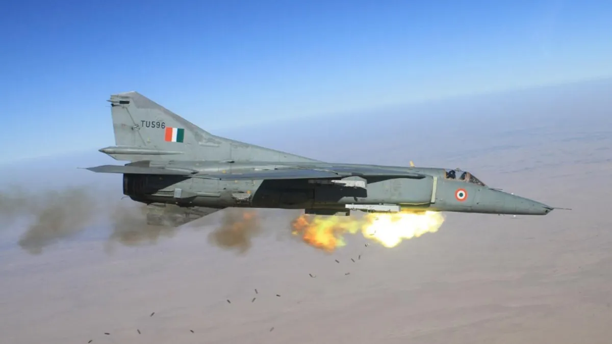 कारगिल में पाकिस्तान को पस्त करने वाले IAF के मिग-27 आज आखिरी बार भरेंगे उड़ान- India TV Hindi