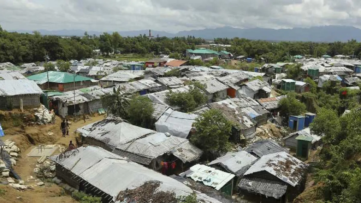 Nayapara Rohingya refugee camp in Cox's Bazar, Bangladesh...- India TV Hindi