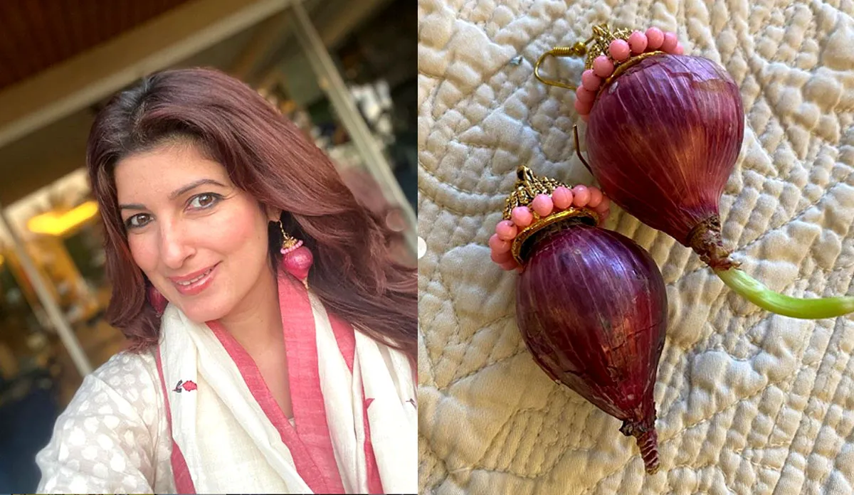 Twinkle Khanna onion earrings- India TV Hindi