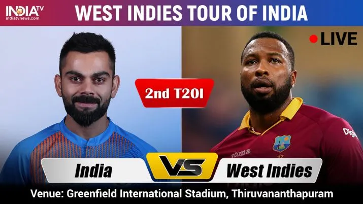 Live Cricket Streaming India vs West Indies 2nd T20I, ind vs wi, ind vs wi dream11, india vs west in- India TV Hindi