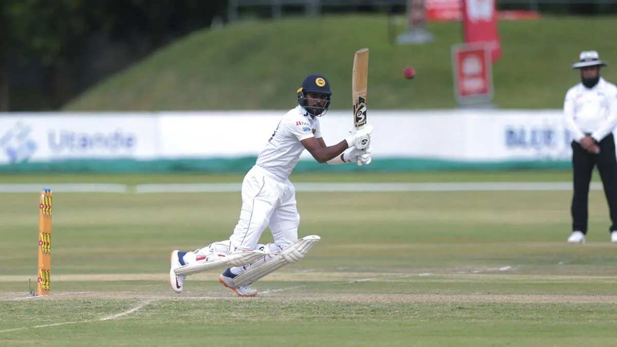 ZIM vs SL 2nd Test : Sri Lanka's modest start against Zimbabwe's huge score - India TV Hindi