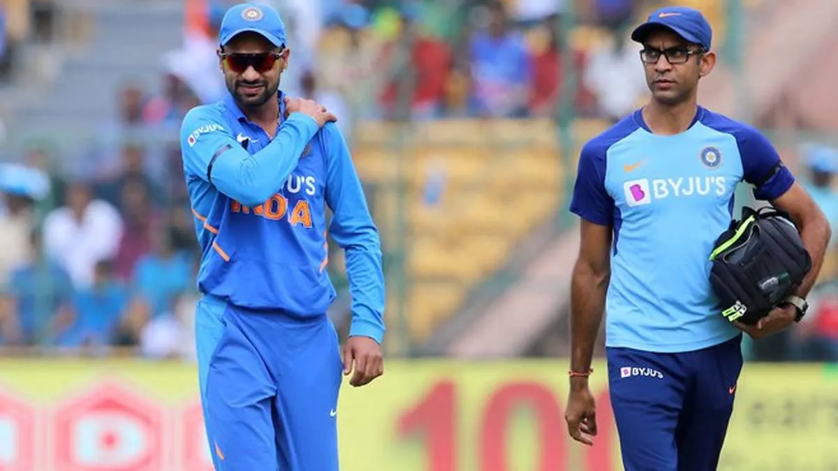 Shikhar Dhawan India vs Australia 3rd ODI Dhawan Injury Update BCCI - India TV Hindi