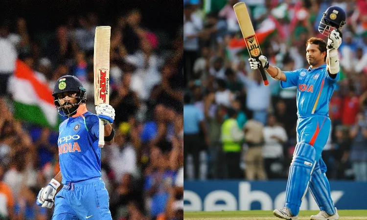 Virat Kohli and Sachin Tendulkar- India TV Hindi