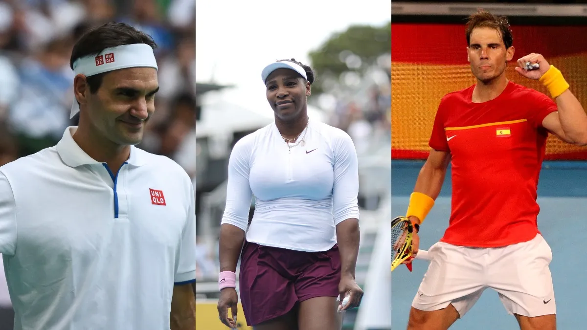Roger Federer, Serena Williams and Rafael Nadal- India TV Hindi