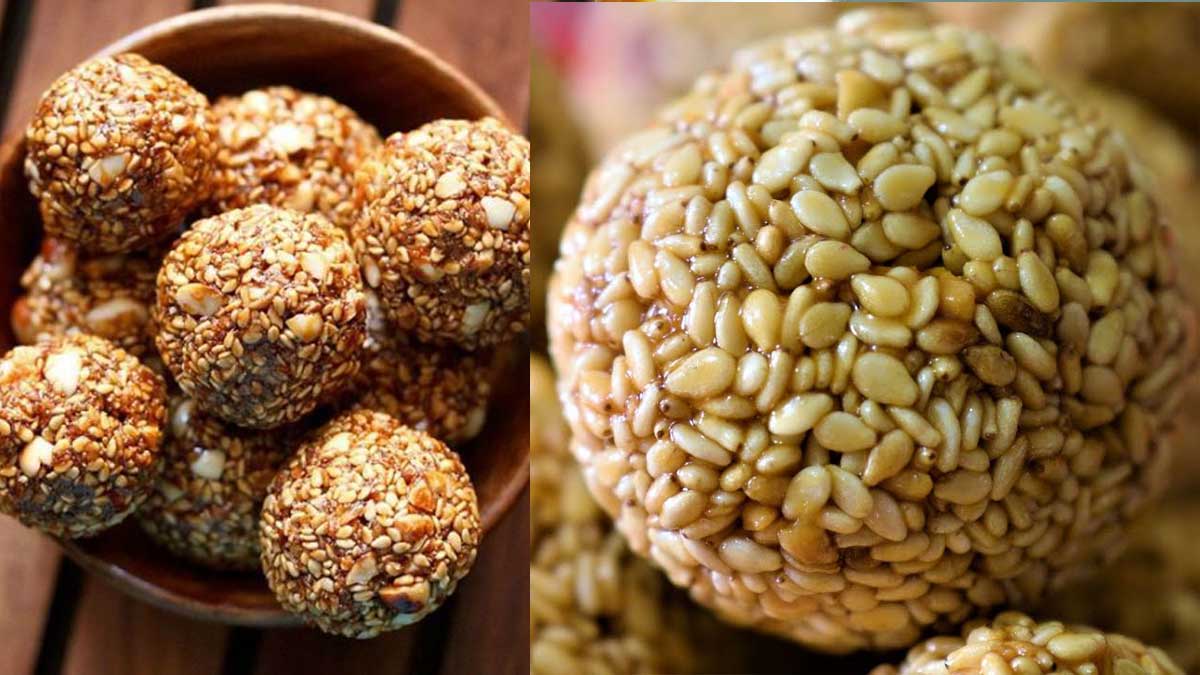 Make delicious sesame-jaggery til gud laddu on Makar Sankranti. मकर  संक्रांति पर बनाइए तिल-गुड़ के स्वादिष्ट लड्डू, ये है रेसिपी - India TV  Hindi News