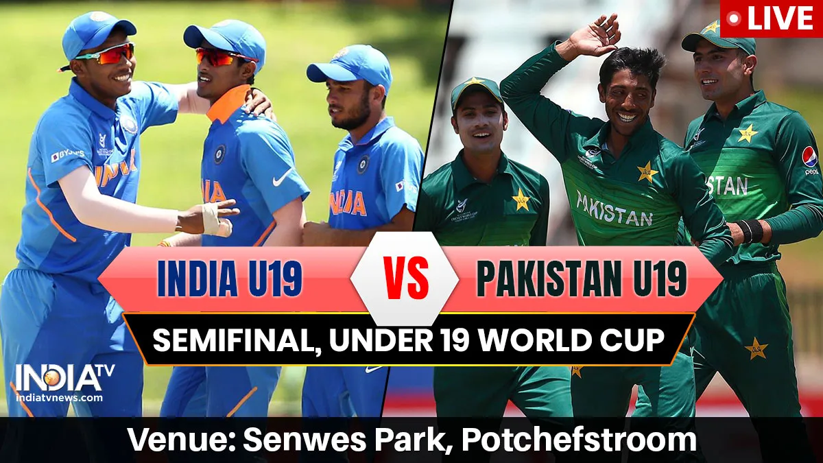 India vs Pakistan in Semi Final of ICC U19 World Cup 2020- India TV Hindi