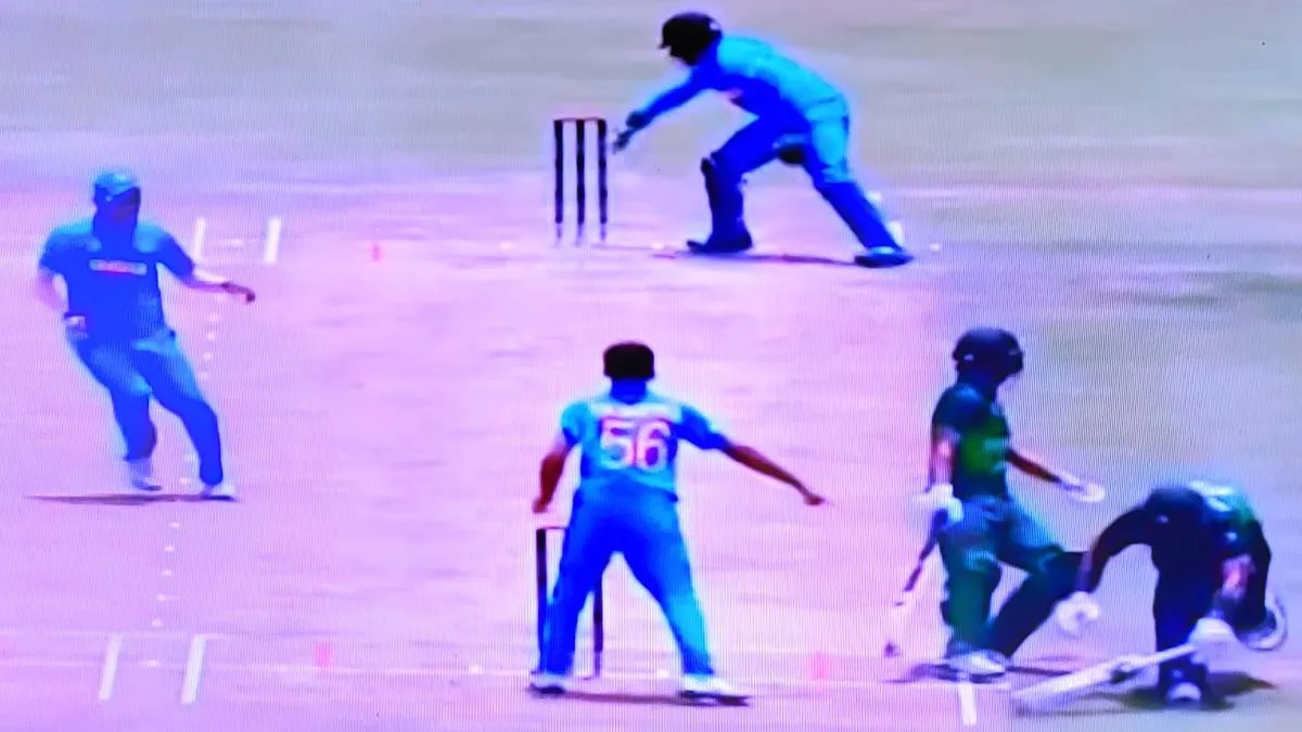 India Under 19 vs Pakistan Under 19, Uner 19 World Cup, Pakistan Run Out, IND vs PAK- India TV Hindi