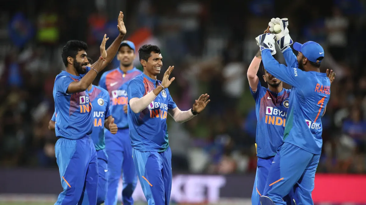 NZ vs IND: 20% match fee imposed on Team India due to slow over rate in 5th T20 - India TV Hindi