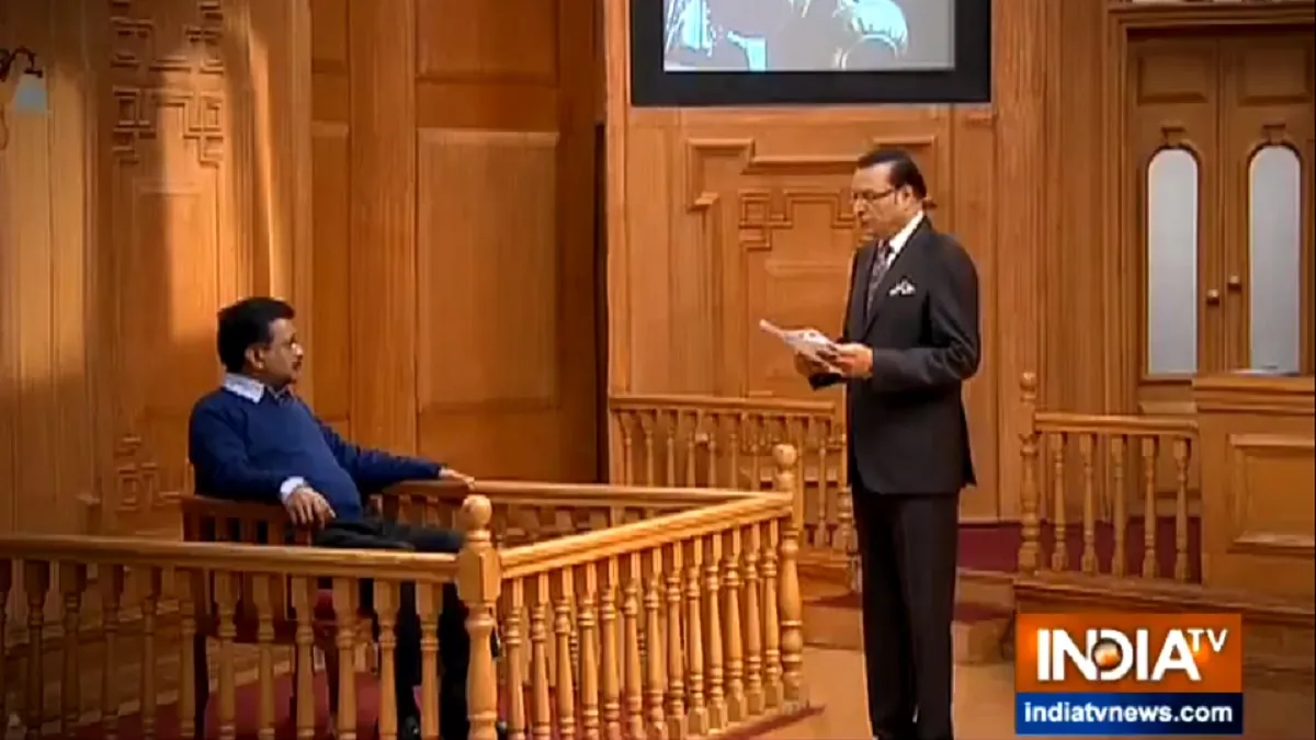 Arvind Kejriwal in Aap ki Adalat- India TV Hindi