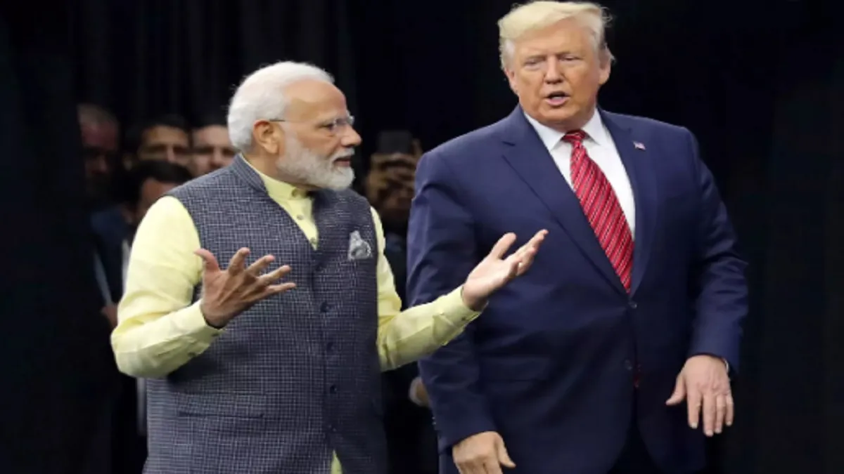 PM Modi with Donald Trump- India TV Hindi