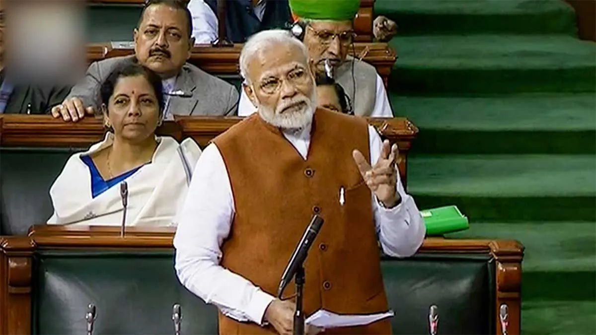 PM Modi in Lok Sabha, PM Modi Article 370, Ram Janmabhoomi, Article 370- India TV Hindi