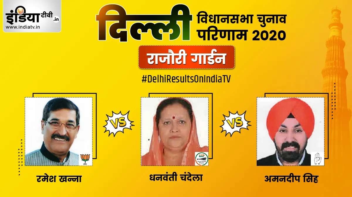 Rajouri garden Vidhan Sabha Results- India TV Hindi