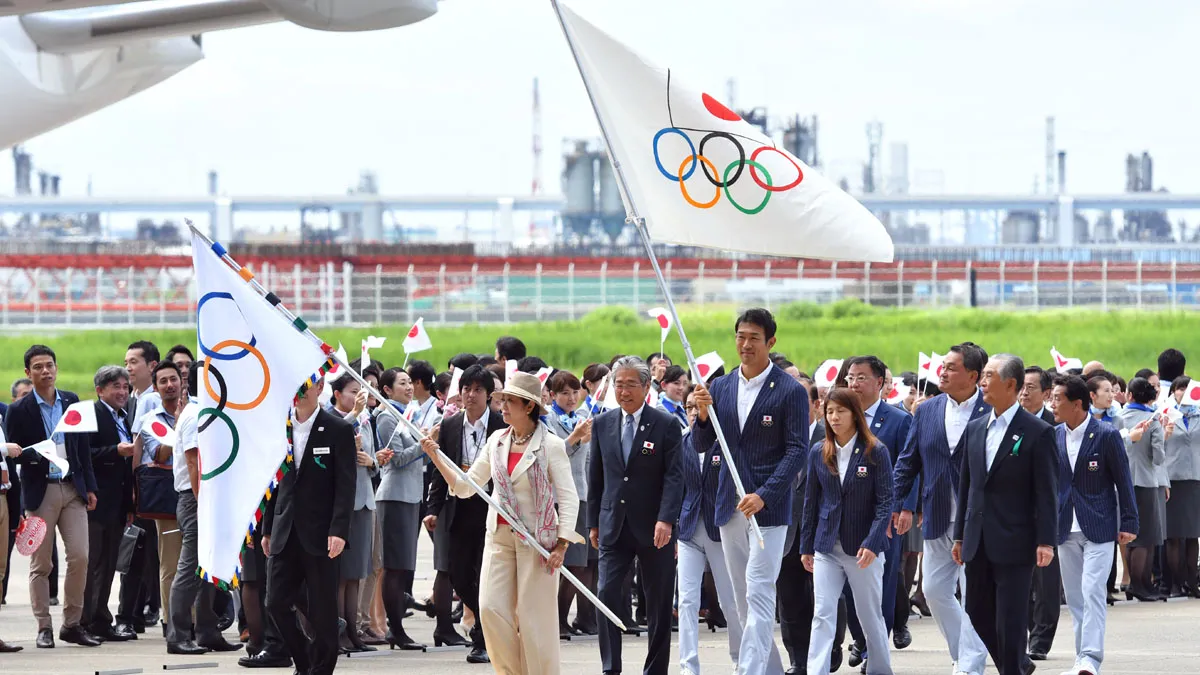 Tokyo Olympic Flag- India TV Hindi