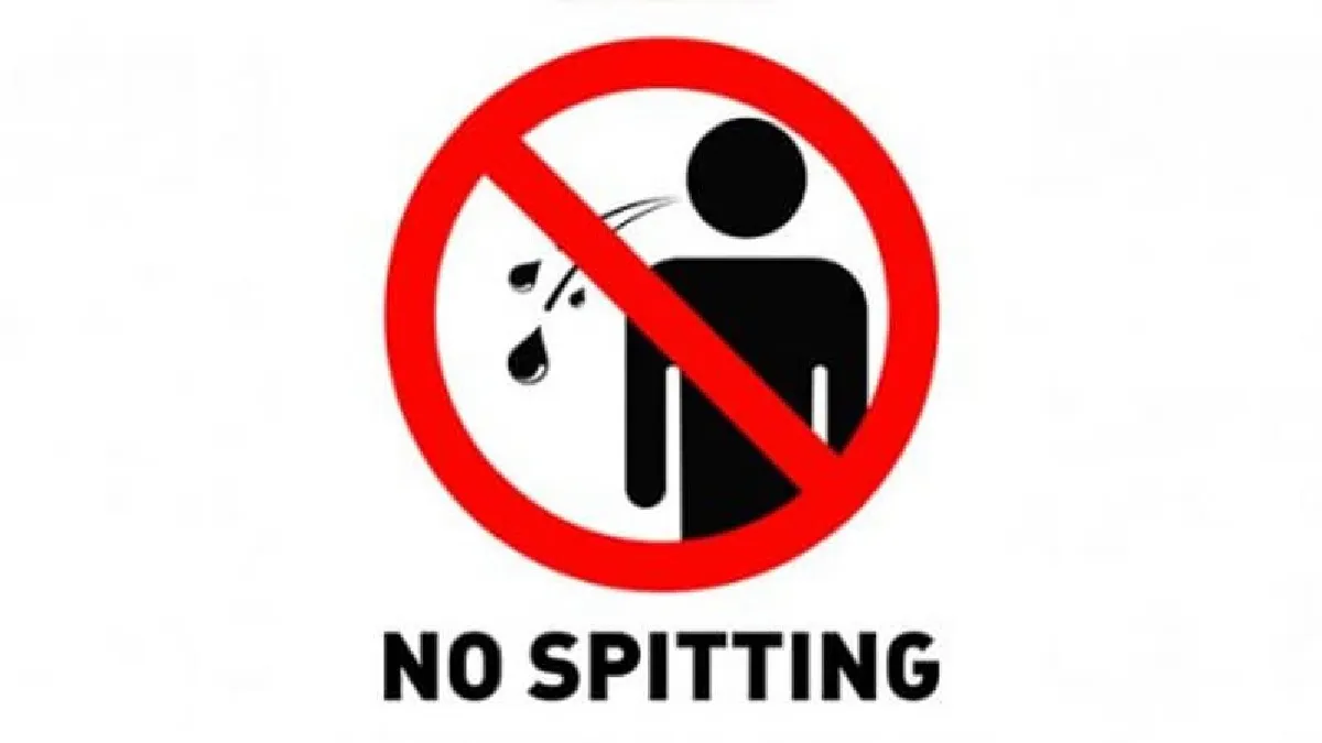 No Spitting- India TV Hindi