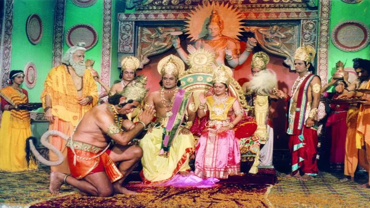 Ramayana, Mahabharta push Doordarshan TRP:  रामायण और ‘महाभारत ने तोड़े टीआरपी के सारे रिकॉर्ड- India TV Hindi