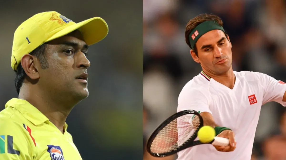 MS Dhoni and Roger Federer- India TV Hindi