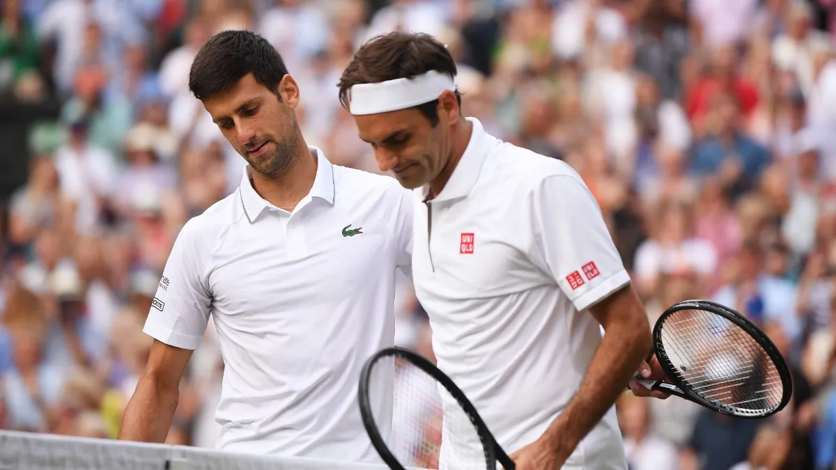 Roger Federer's ability to serve, volley not talked about much: Novak Djokovic- India TV Hindi