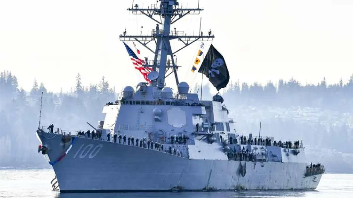 Nearly quarter of sailors test corona-positive aboard US Navy destroyer Kidd- India TV Hindi