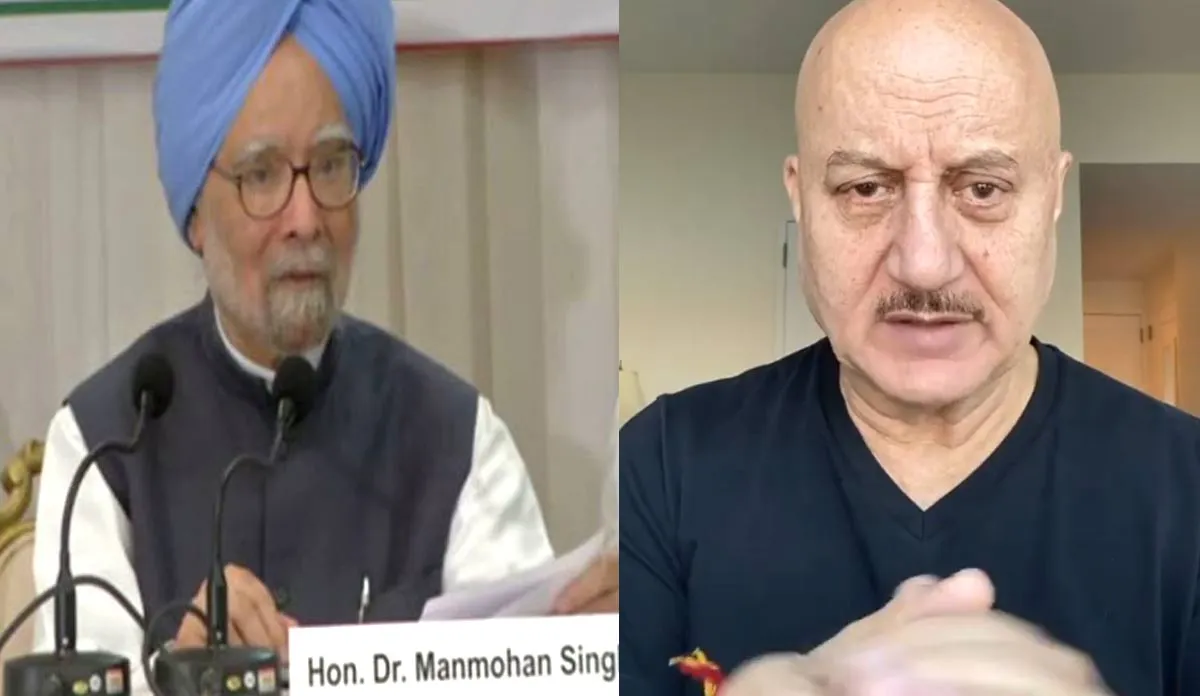 Anupam Kher former PM Manmohan Singh  - India TV Hindi