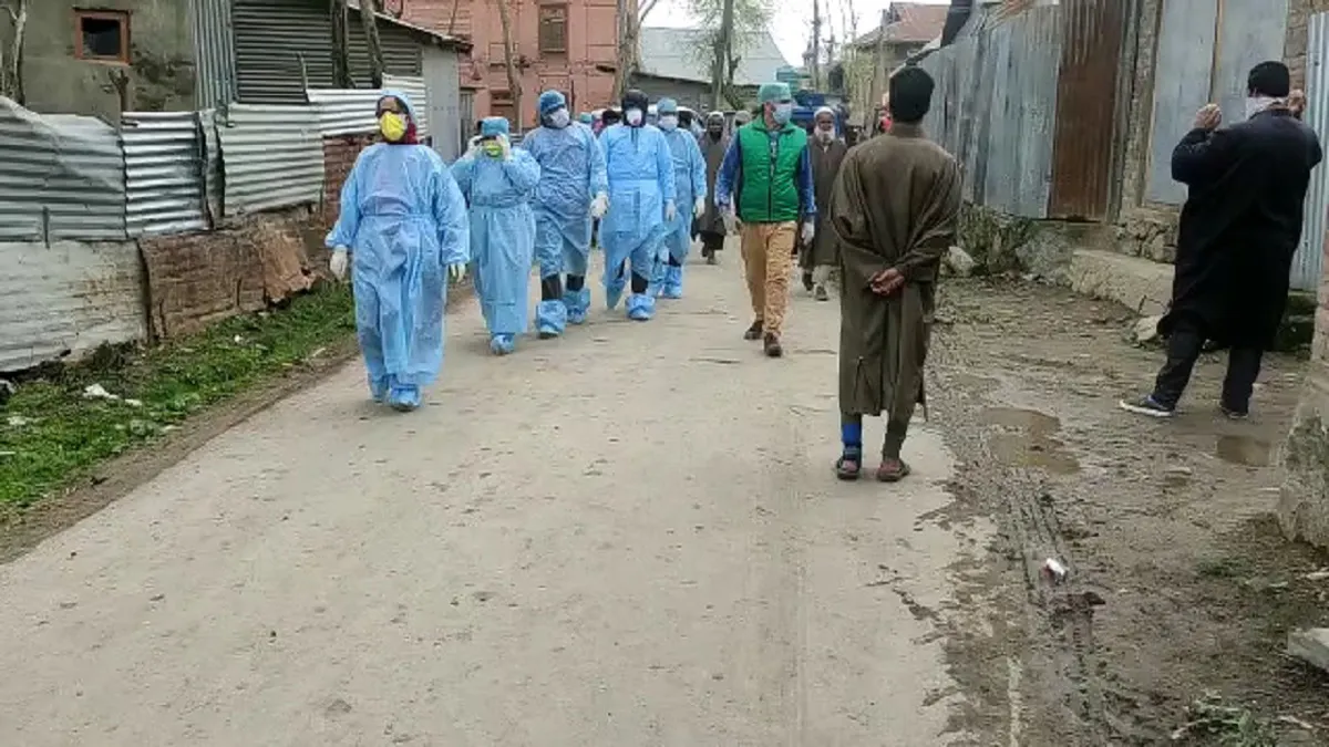 35 new Covid-19 cases reported in Jammu & Kashmir, total crosses 700 mark- India TV Hindi