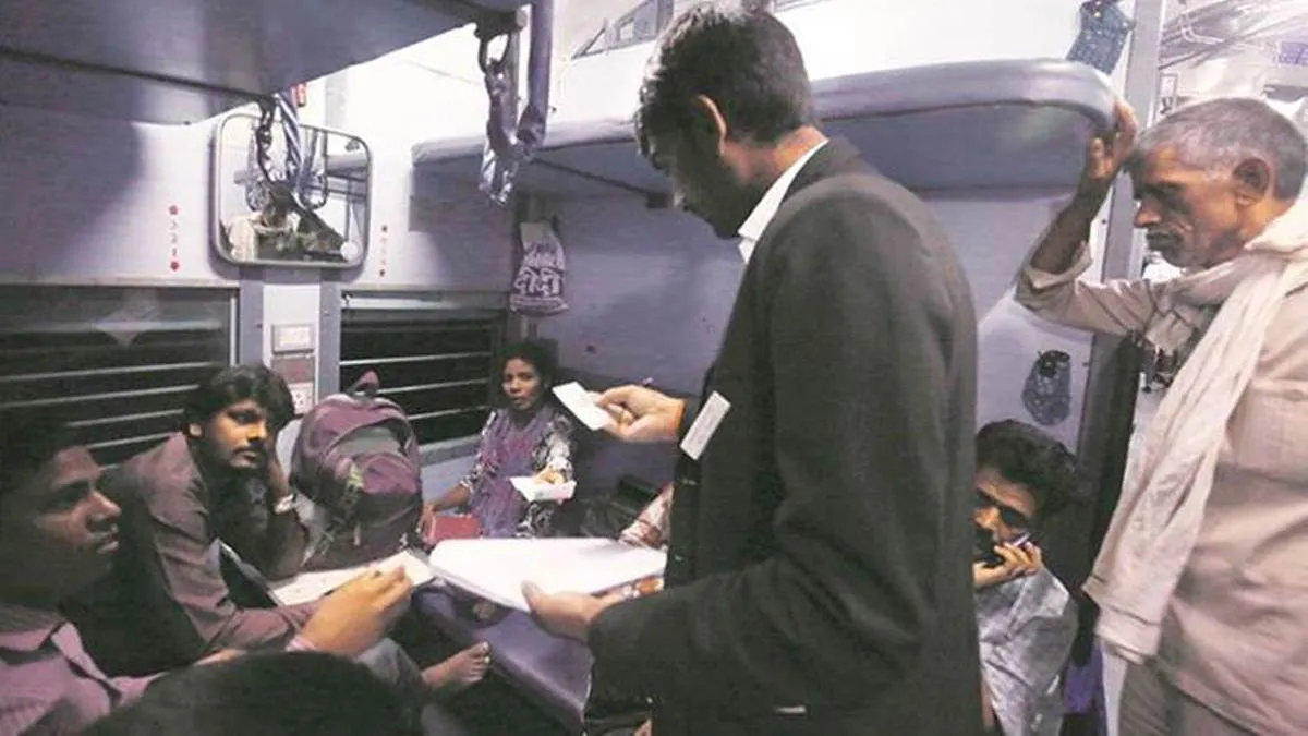 Rlys issues guidelines for ticket checking staff dispense with tie, coat- India TV Hindi