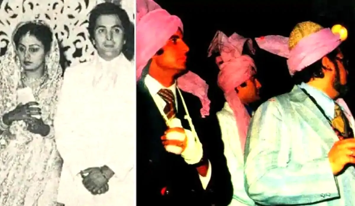 ऋषि कपूर की शादी में अमिताभ बच्चन- India TV Hindi