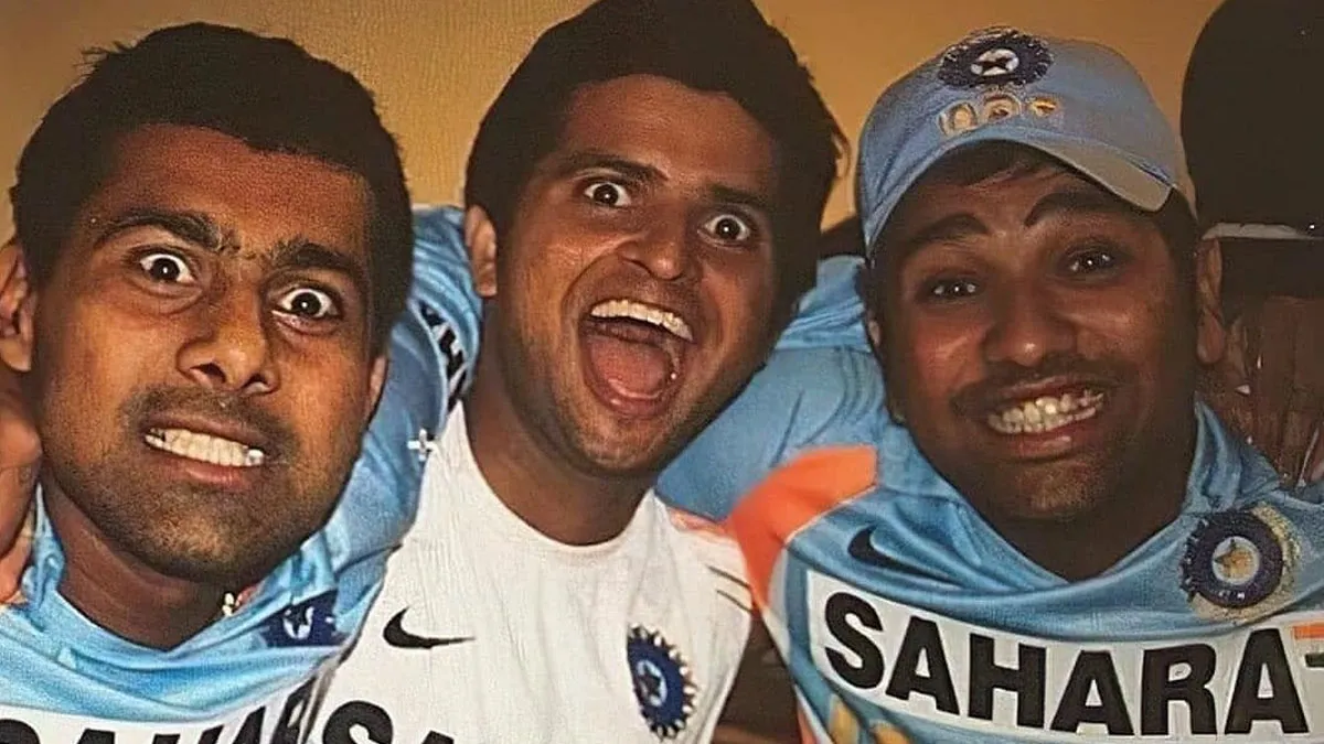 Seeing this picture of Praveen Kumar, Rohit Sharma said, 'Reminded me of the old days'- India TV Hindi