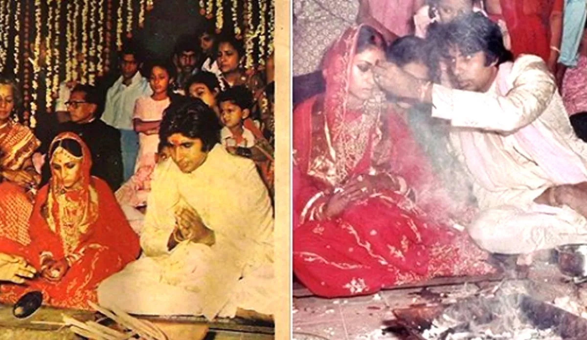 अमिताभ बच्चन और जया बच्चन की शादी की थ्रोबैक फोटोज- India TV Hindi