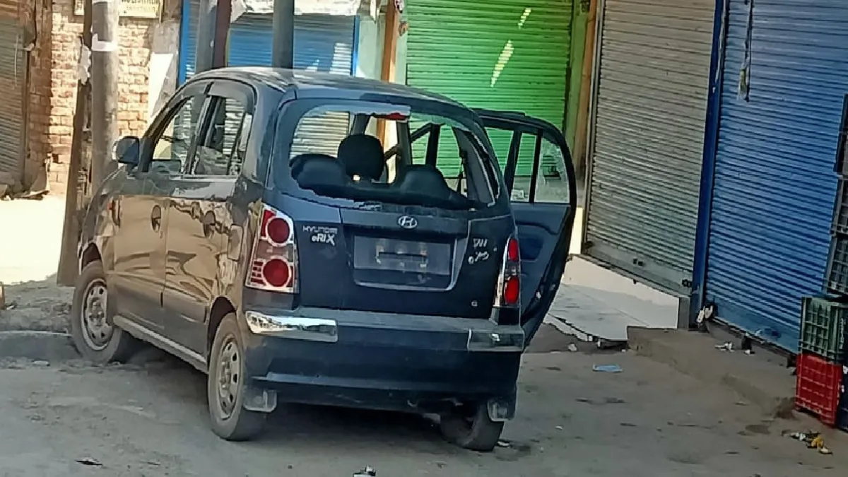 Terrorist use this car- India TV Hindi