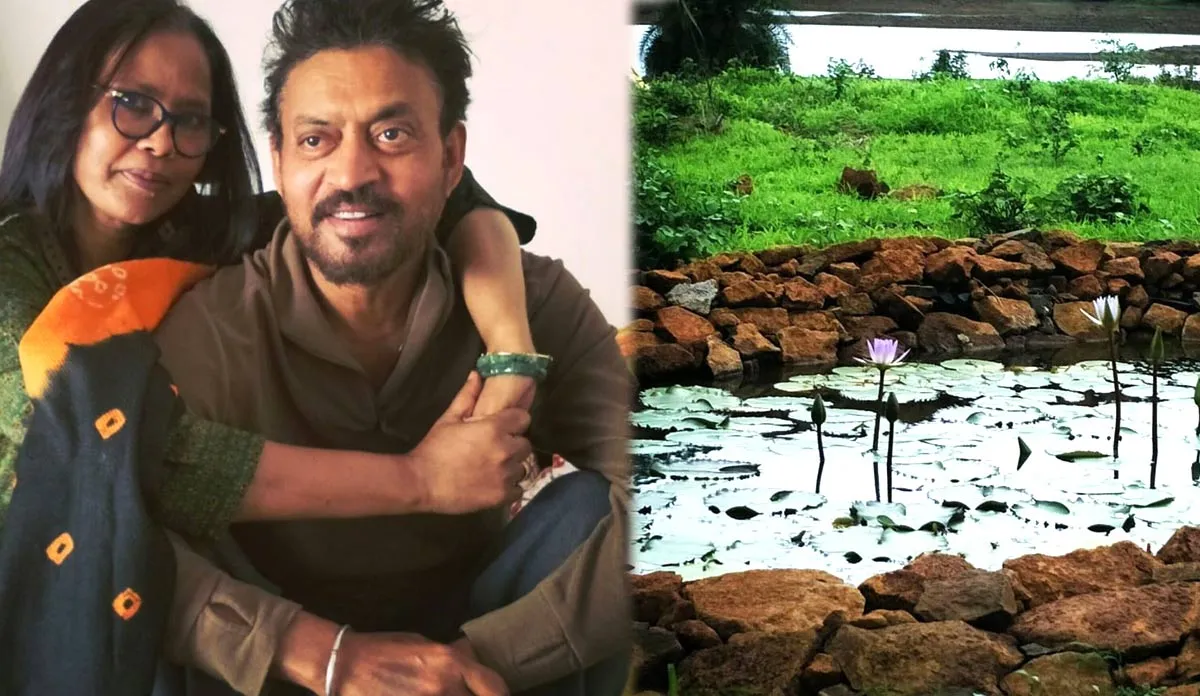 सुतापा सिकदर ने शेयर की इरफान खान द्वारा उगाए गए कमल के फूलों की फोटो- India TV Hindi