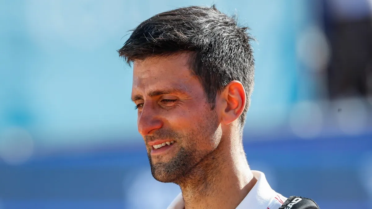 After defeating Alexander Zverev, Novak Djokovic started crying on the court - India TV Hindi